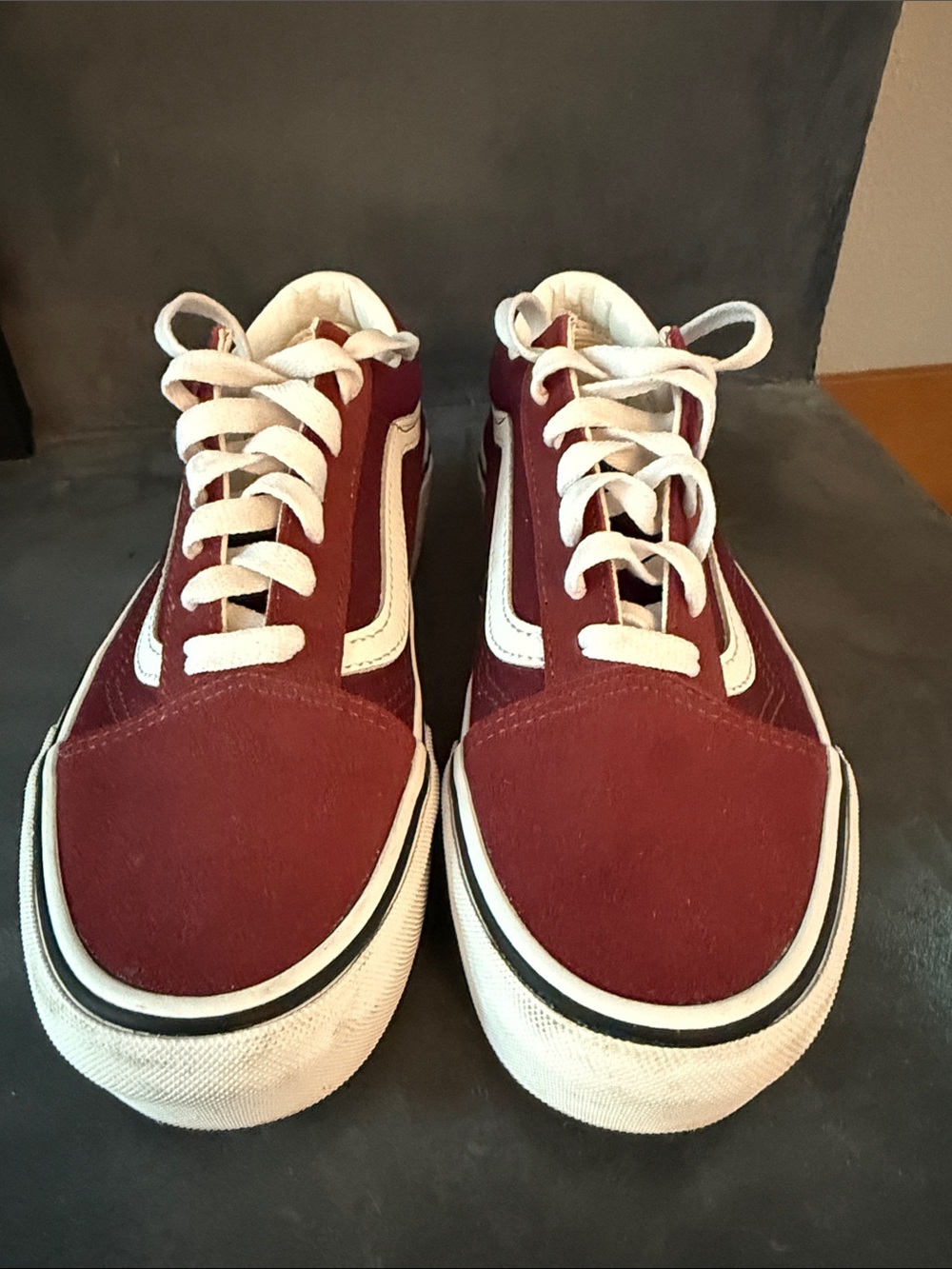 Vans Old Skool Platform Suede/Canvas Sneaker - Picture 2 of 5